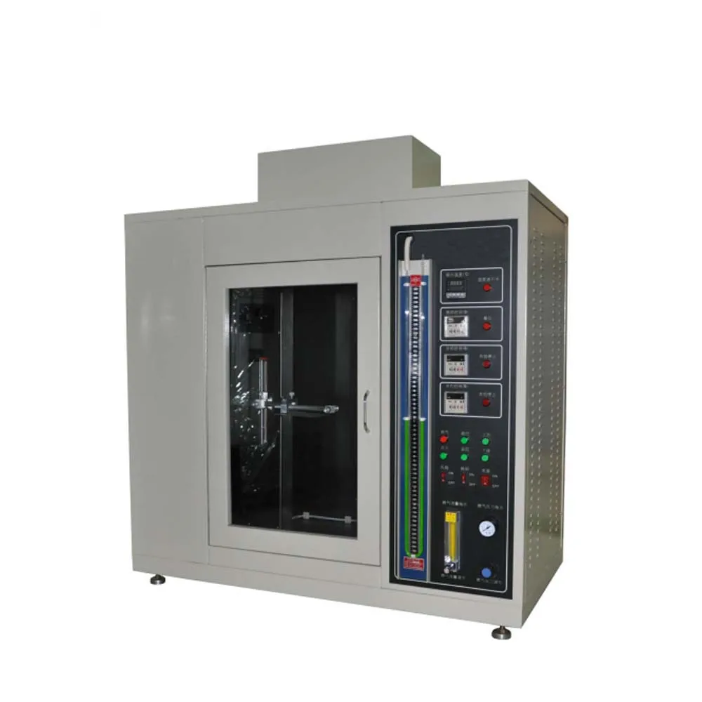 horizontal and vertical flammability tester