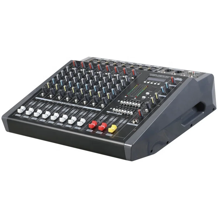 PMX608D 6-Channel DJ Mixer With USB & Bluetooth | Ideal Powered