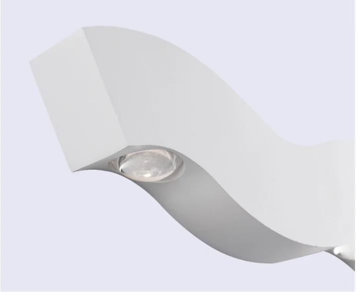 New waterproof led wall lamp courtyard balcony wall pillar lamp simple creative garden outdoor staircase lamp