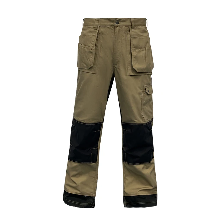 Workwear Painters Mens Cargo Pants Multi Pocket Trousers