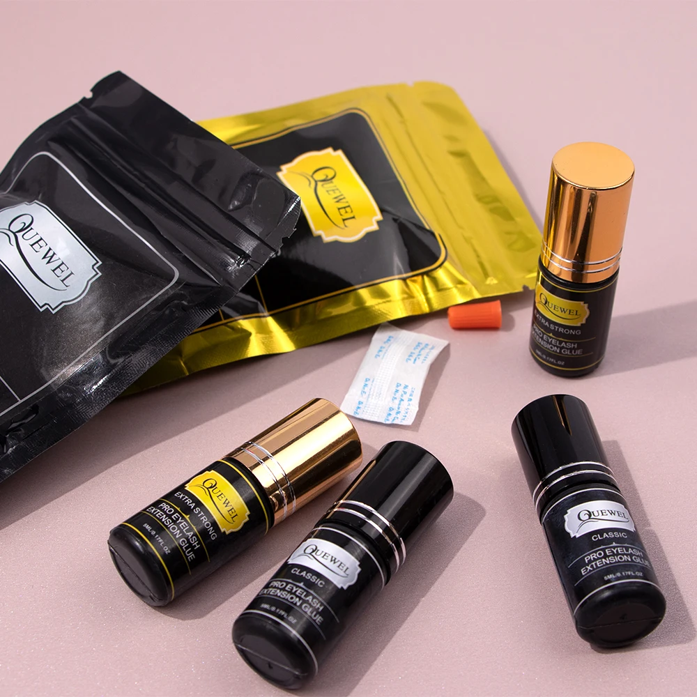 Extra Strong Eyelash Extension Adhesive Glue Custom Private Label Eyelash Adhesive Long Lasting Eyelash Glue Adhesive