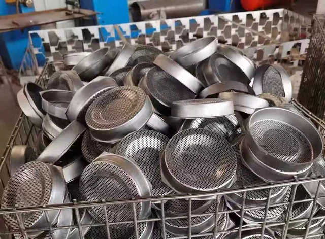 Experienced Factory SS304 Japan High Open Area Cup Noodle Frying Basket for Noodle Line Accessories 2