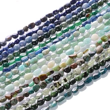 8*10mm smooth raw loose gemstone beads /  Factory Wholesale Nature Gemstone Beads Stone Loose Beads for DIY Jewelry Making