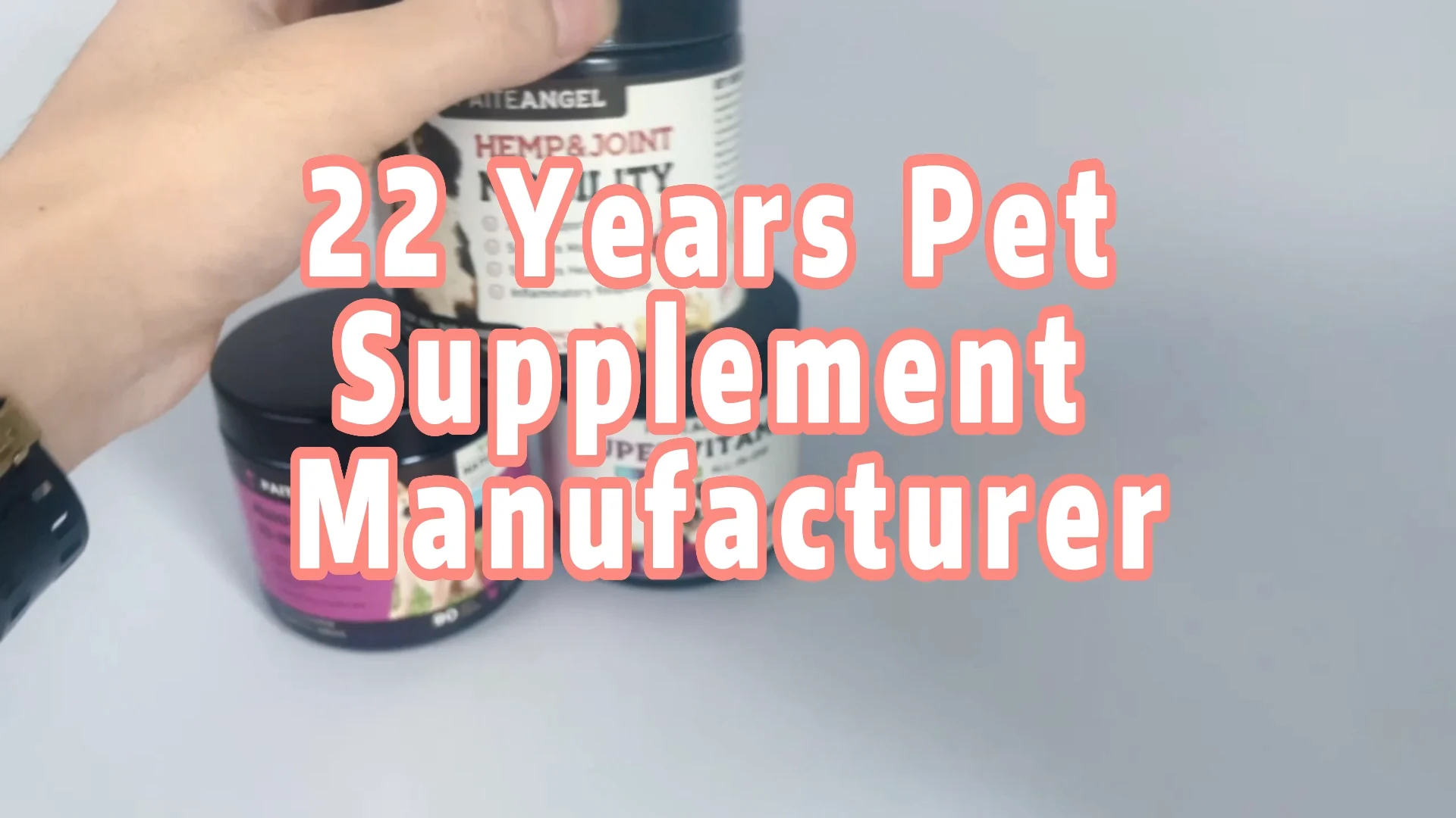 Private Label Pet Supplements Soft Chews Hemp Pet Support Mobility Hip