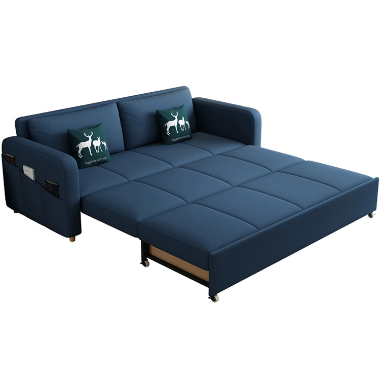 Schlafsofa Klappbett 1,2m 1,5m Sitz- Und Liegeposition Multifunktional