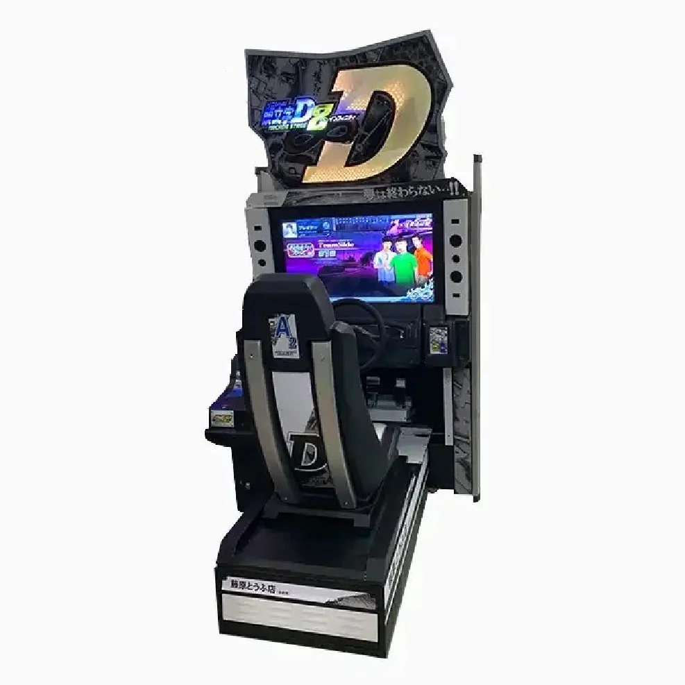 Initial D8 Simulator Arcade Video Racing Car Game Machine