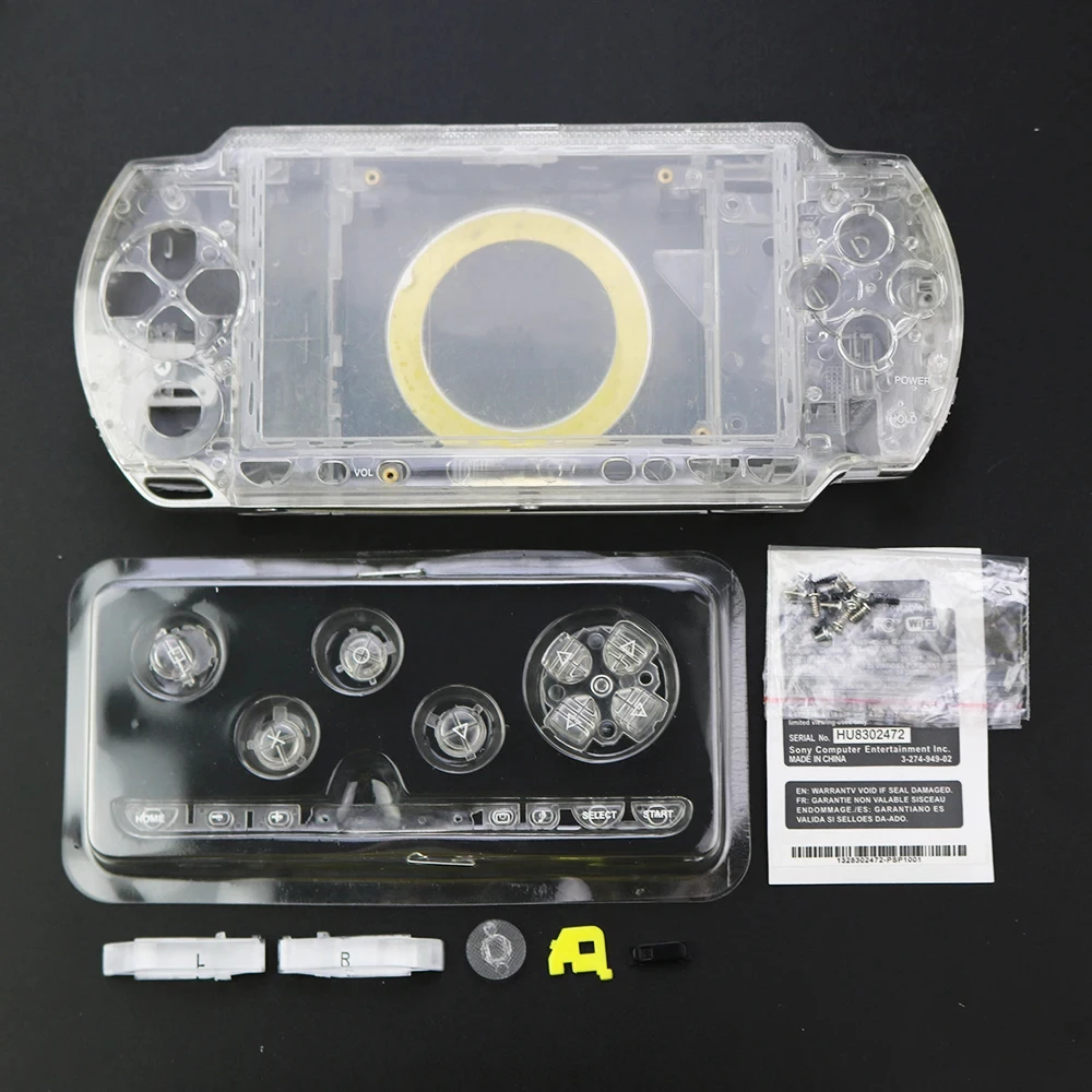 Full Housing Shell Cover Case for Sony PSP 1000 Console Replacement
