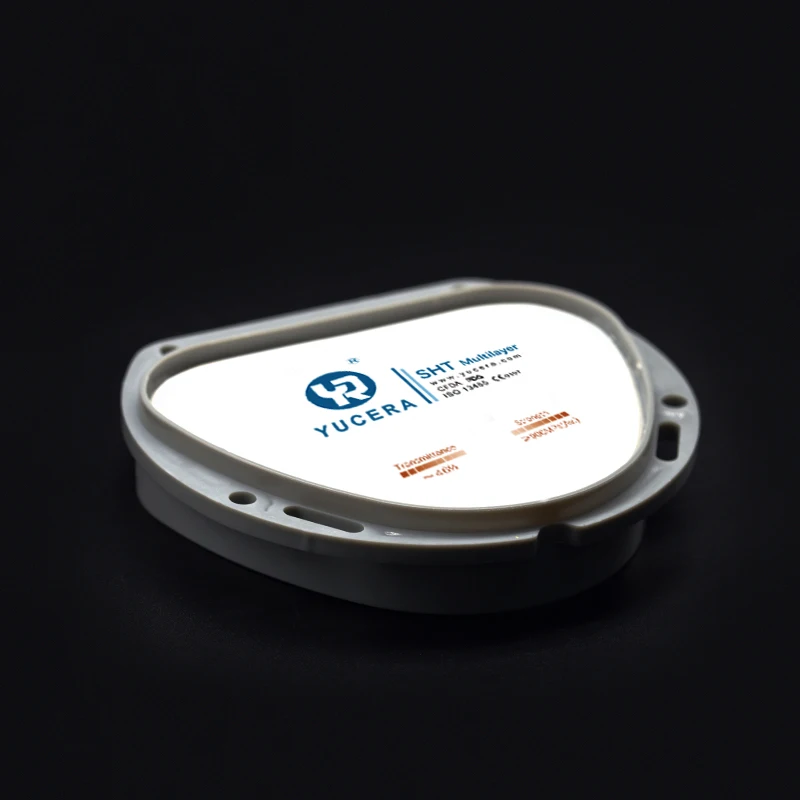 Yucera Multilayer Sht Zirconia Dental Block Amann System 89MM /Zirconia Disk for CAD CAM