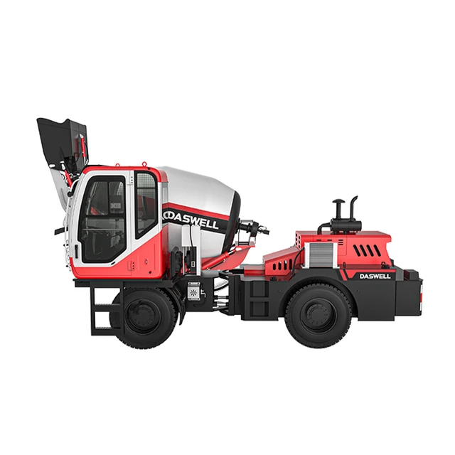 Self Loading 2 Cubic Meters Rc Concrete Mixer Truck