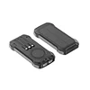 solar powered wireless charging power bank-gray