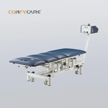 traction table COINFYCARE EL04 hot selling 4 section cervical lumbar traction table for clinic used