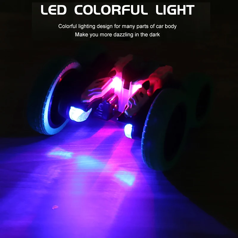 High Speed Electric 4WD Double Sided 360 Degrees RC Cars Vehicle Radio Control Car Hobby Toy RC Stunt Car for Boys