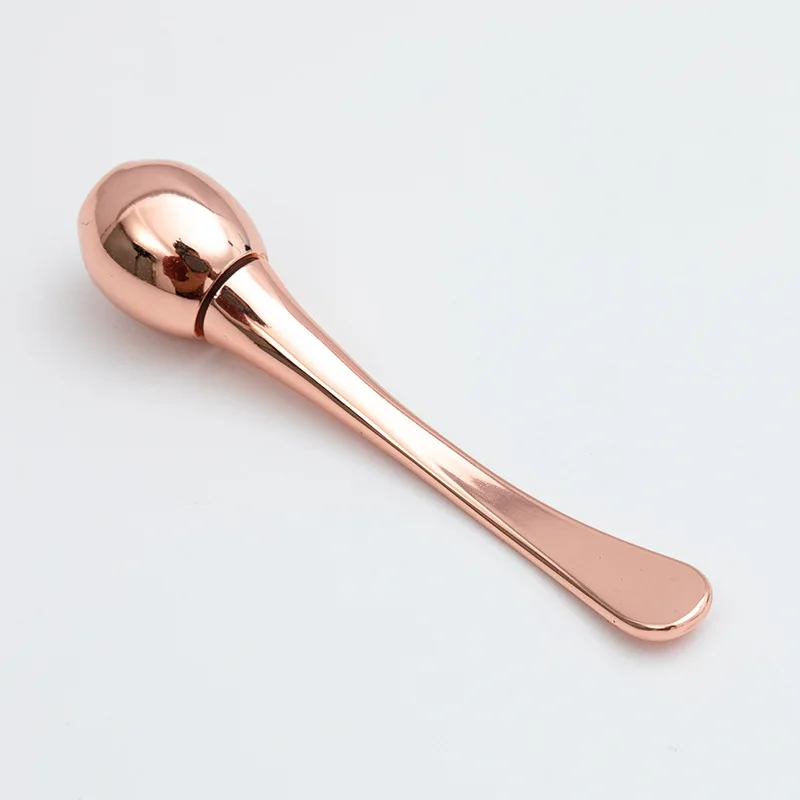 packaging high quality gold spatula cosmetic for eye cream and mask