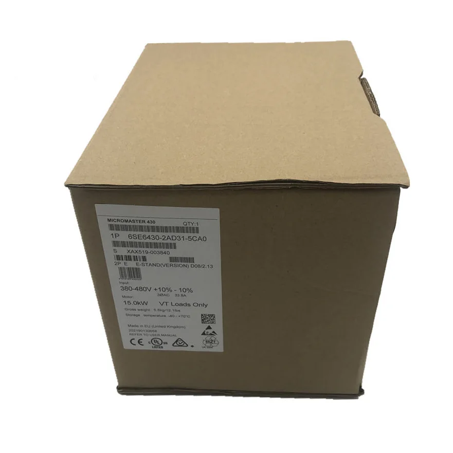 Nuevo y original: inversor 6SE6430-2AD31-5CA0 (6se64302ad315ca0), disponible en almacén