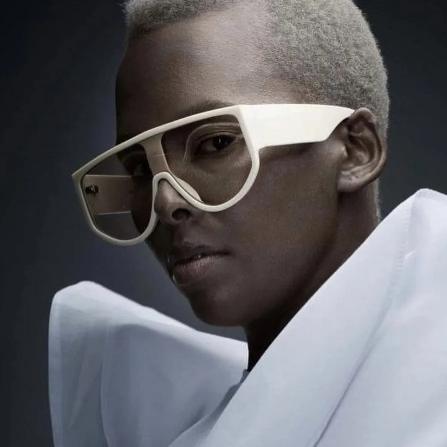 ✨FASHION WEEK RETRO hipster OVERSIZED SHADES *NEW 2024 Trendy Retro Sunglasses - Oversized Square Punk Eyewear main image 3