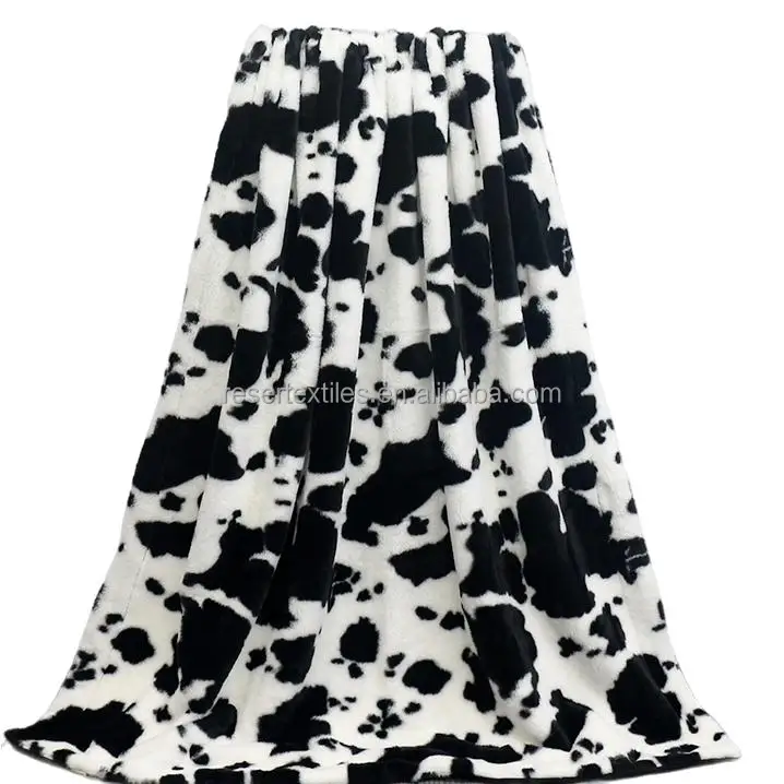 Winter Faux Fur Bed Blanket 100% Polyester Fluffy Soft with Solid  Plush Flannel Fleece Throw Long Hair Cozy Fuzzy