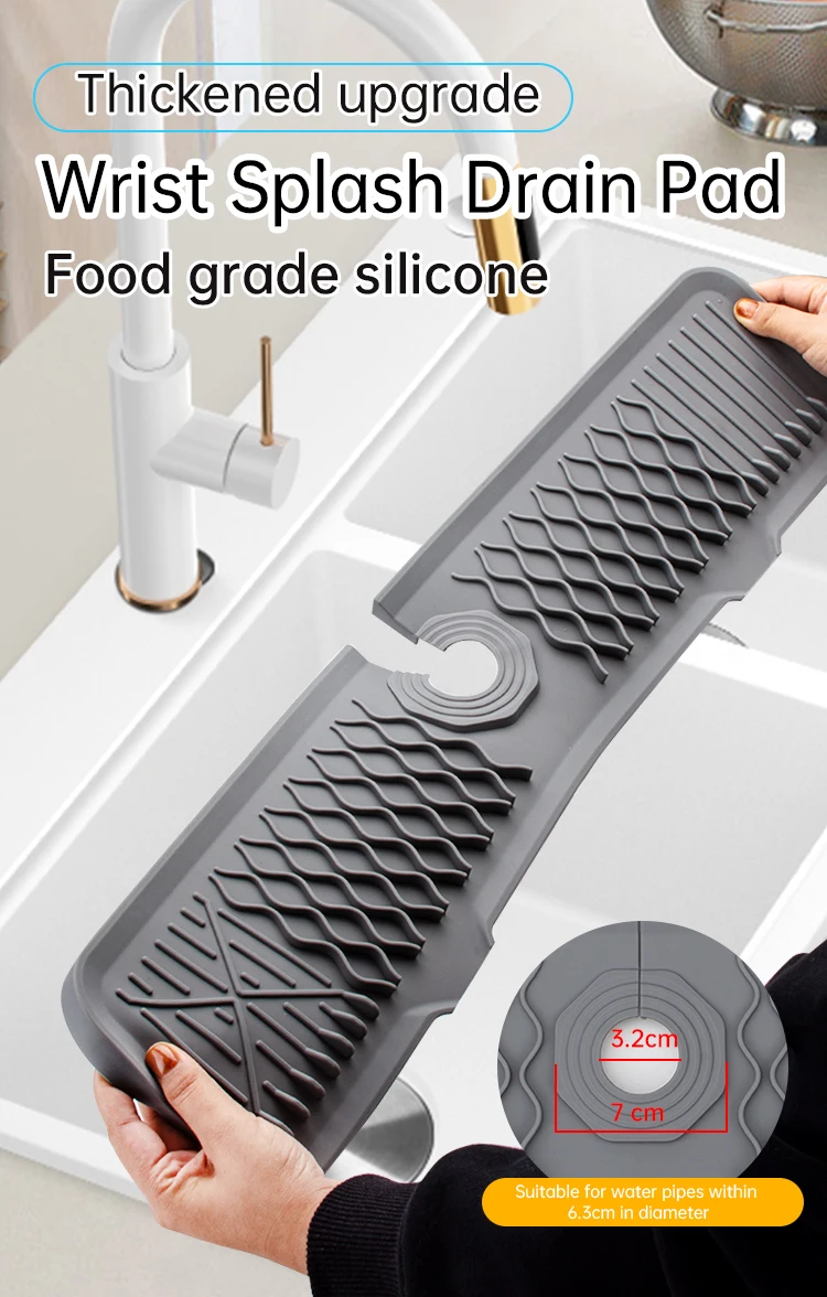 Silicone Faucet Mats - Durable, Eco-Friendly, and Versatile