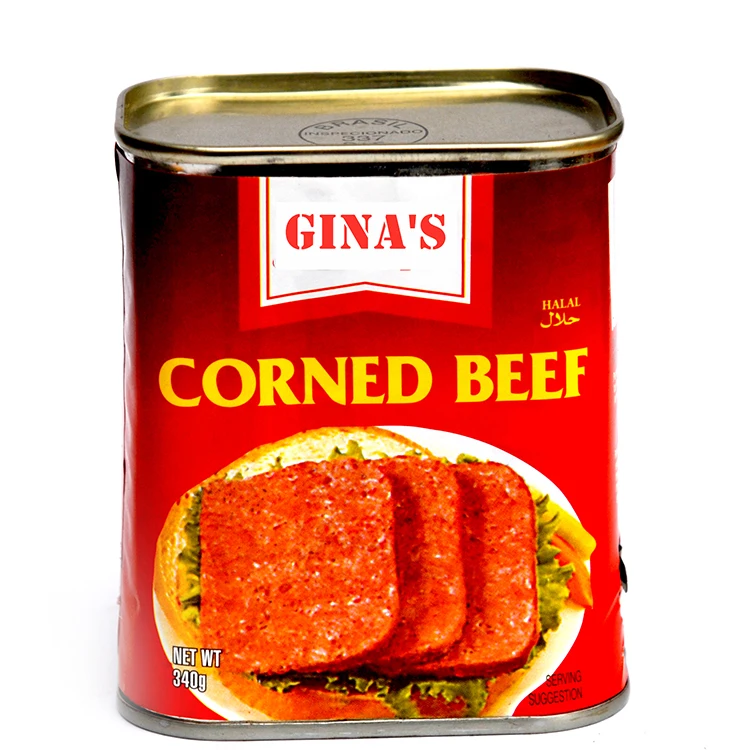 Hot Selling Products Wholesale Holiday Canned Luncheon Meat Halal Corned Beef