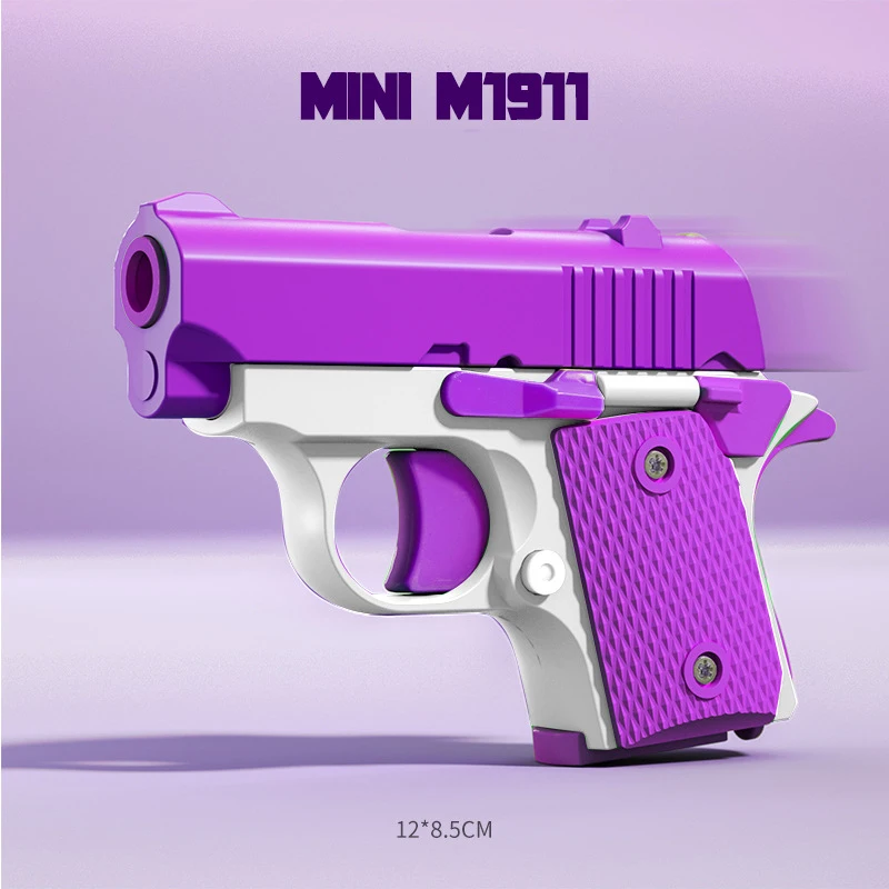 The New Design Mini 1911 Soft Toy Guns Low Price Small Desert Fidget Gun Pistol Toy Gift Promotion Toy