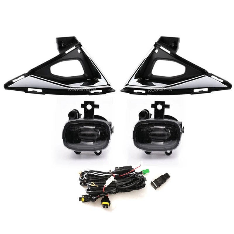 LED Fog Light Driving Lamp Kit for Nissan Qashqai 2023 2024 2025  DRL Daylight Foglight Auto Lighting Car Accessories