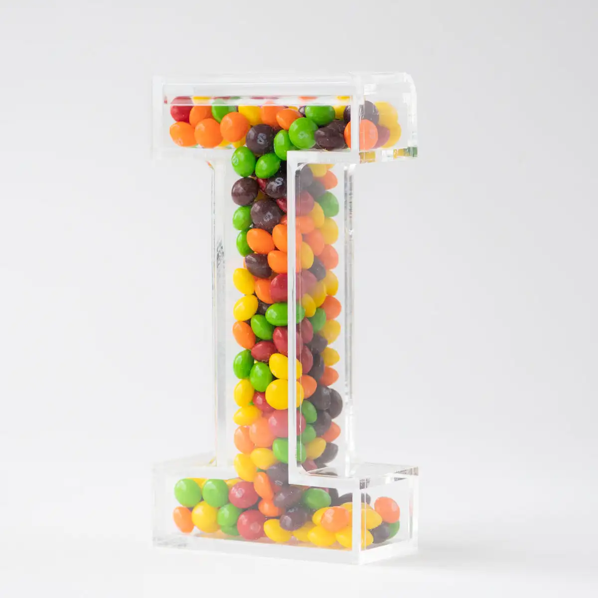 Acrylic Fillable Letter Clear / 3d Acrylic Letters Fillable / Acrylic