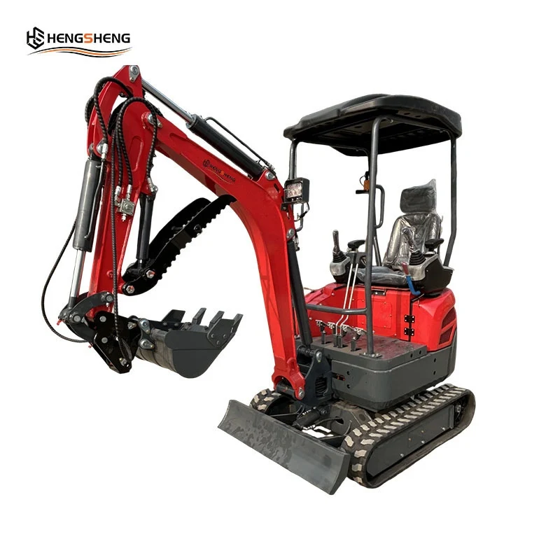 CE/EU/EPA Hot Sale 1.8-ton Mini Excavator Kubota Three Cylinder Engine Bucket Capacity 0.03m ³ 14KW Rated Power Trenching