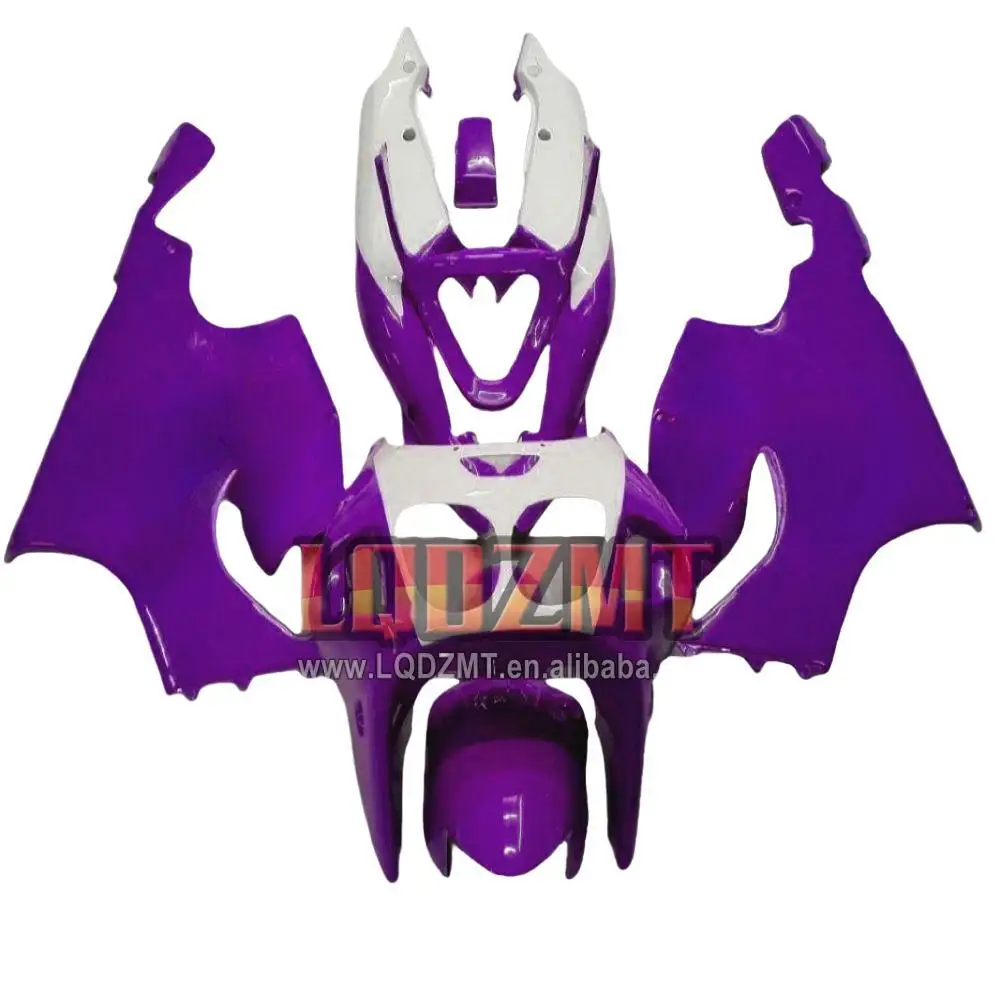 Body for KAWASAKI NINJA ZX750 ZX 7R 750 CC Purple Blk ZX-7R ZX7R 96 97 98 99 45No.123 ZX 7 R ZX-750 2000 2001 2002 2003 Fairing