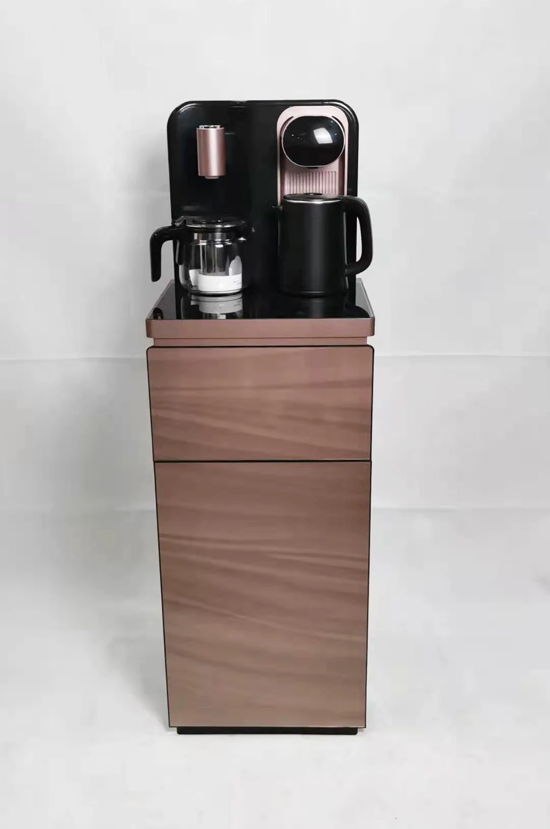 automatic tea table bottle loading bottom-mounted