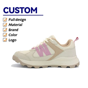 Custom High-quality Casual Women's Light-weight Shoes with Mesh Upper Wholesale Fashion Trend Outdoor Sneakers
