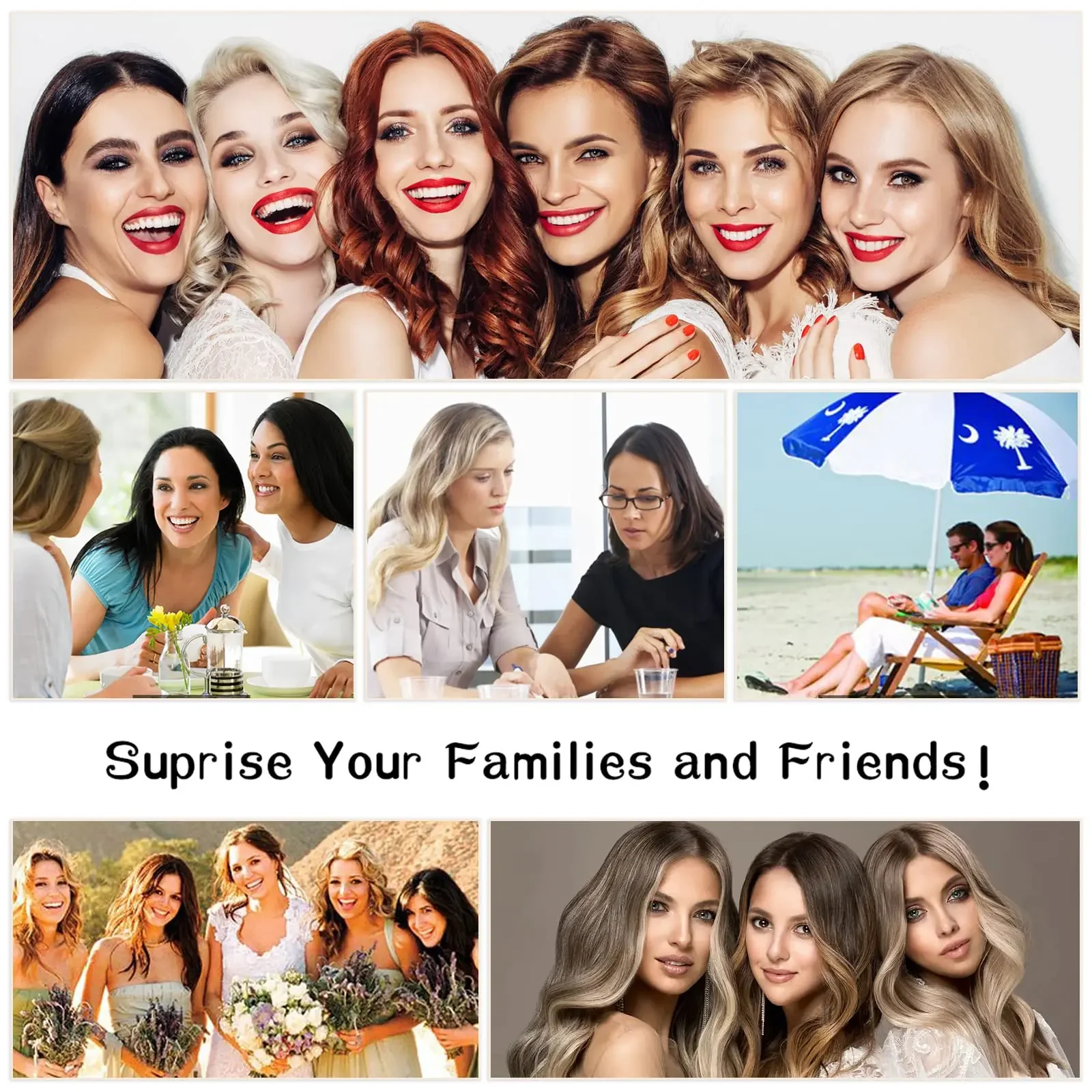 Natural Black Straight Hair Tape In Extensions for Women 1B_voghion.com