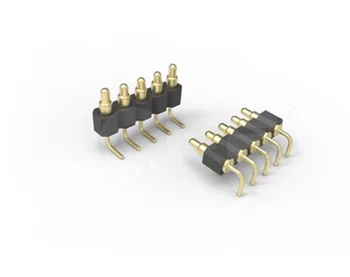 2.54mm Custom Female Male Pogopin Dip Type Pogo Pin Waterproof Connector