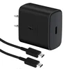 Chargeur + câble noir 25W