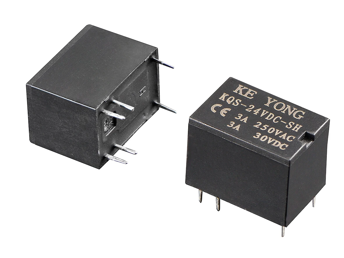 Keyong Keyong KQS 4100 Series 3A 250VAC Load, 3-24VDC Coil, A/B/C Contact ...