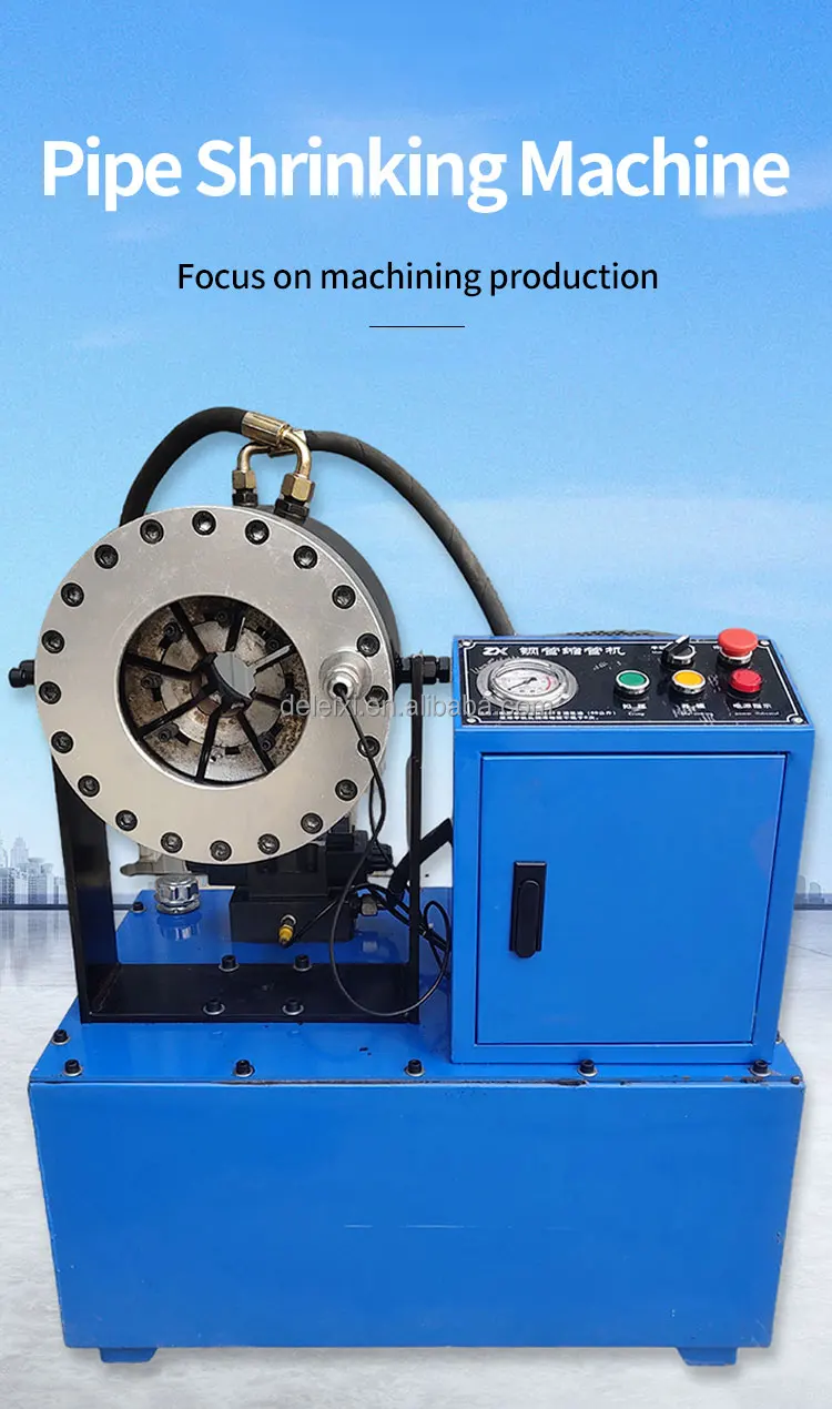 Machine Crimp Pipe Stainless Steel Hydraulic Pipe Crimping Machine Hydraulic Tube End ...