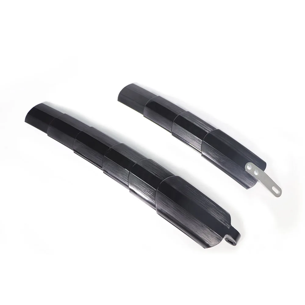 Adjustable Bicycle Front & Rear Fenders New Image Bike Retractable Mudguards Deform Resistant Plastic Cycling Accessories