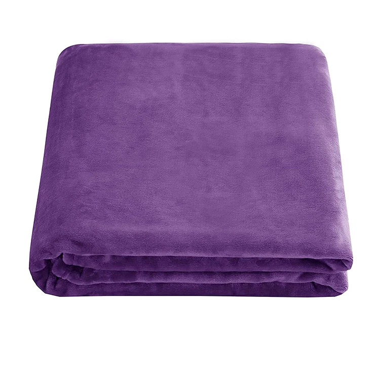 Высококачественное однотонное покрывало для дивана 50*60, Фланелевое Флисовое одеяло из полиэстера для отеля