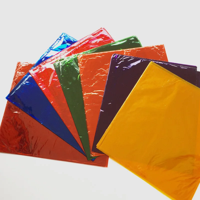Colorful Transparent Cellophane Paper Glass Paper for Wrapping