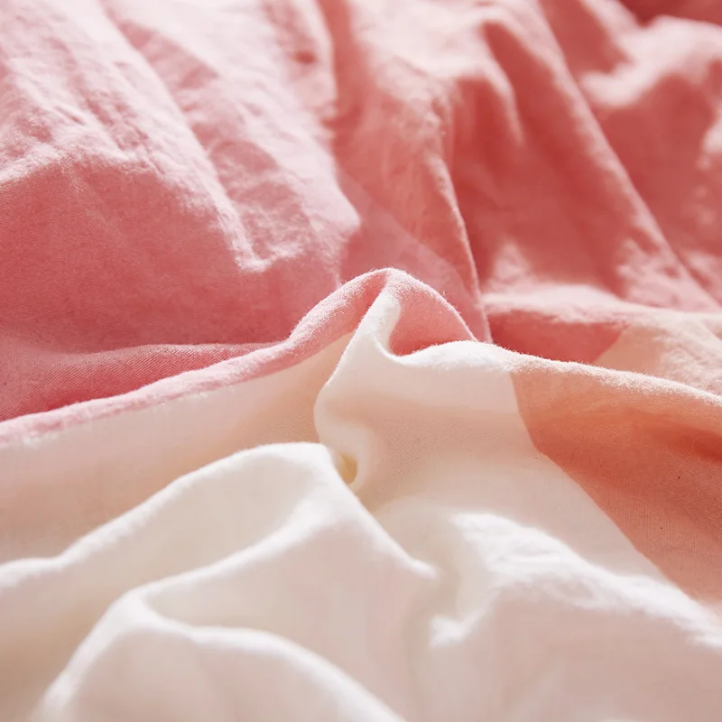 Оптовая продажа с фабрики новый стиль зимнее моющееся Хлопковое одеяло простыня ткань