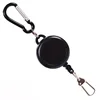 The real black roll leather ruler is easy to pull the buckle