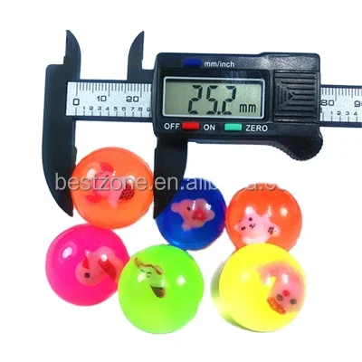 27 mm Mixing Bouncing Ball Made by Rubber High Bounce Supper Jumping  Ball for Kids Toys