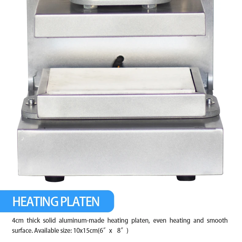 20 Ton Electric Automatic Heat Press Machine Double Sided Pneumatic Heating Hydraulic Bottle 6x8 Press Machine - Image 3