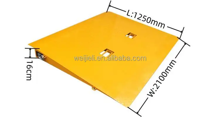 Loading Ramp Replacement Materials Forklift Container Loading Ramp - Durable Steel Solution