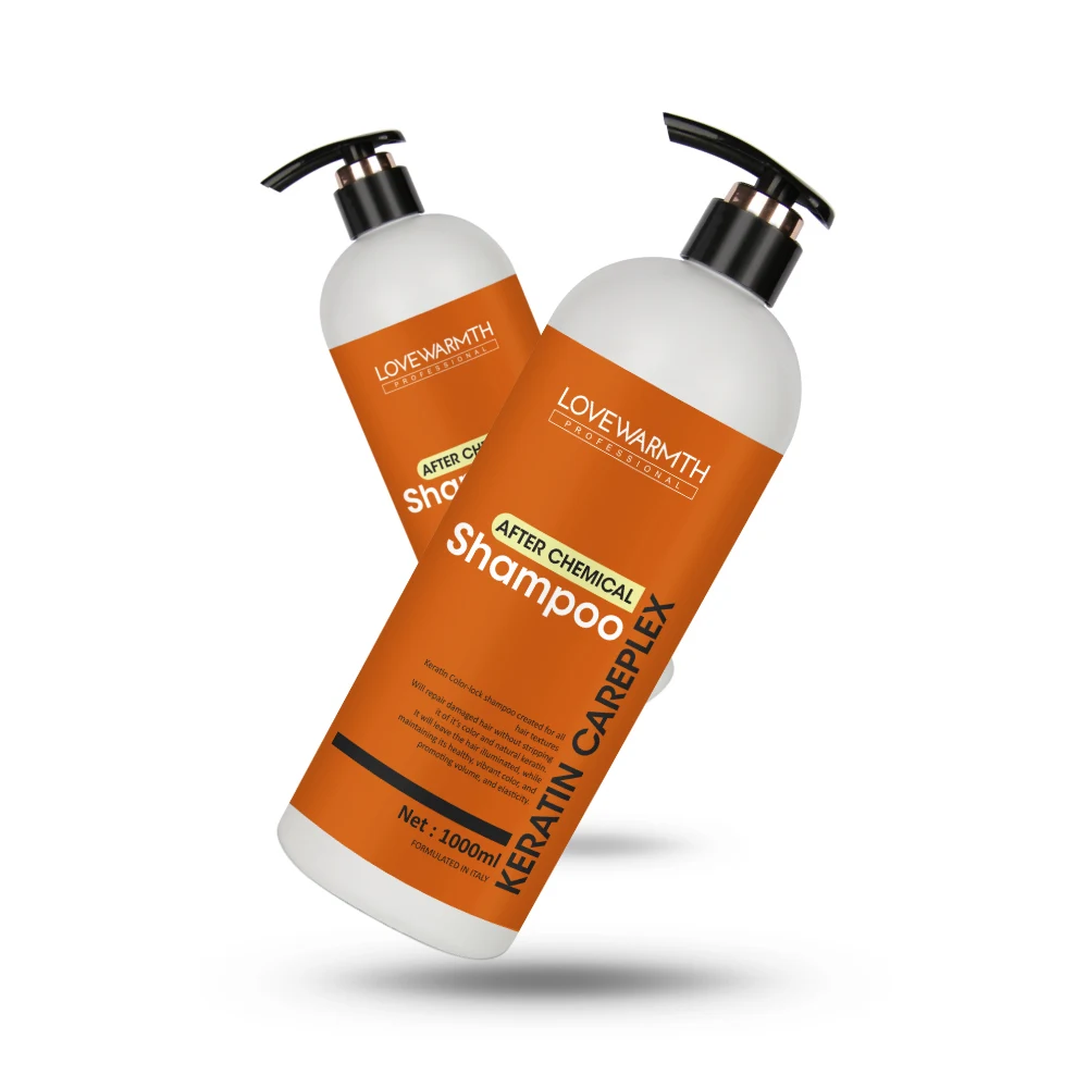 
Кератиновый шампунь без сульфата и кондиционер Разглаживающий Шампунь после химических веществ OEM шампунь 