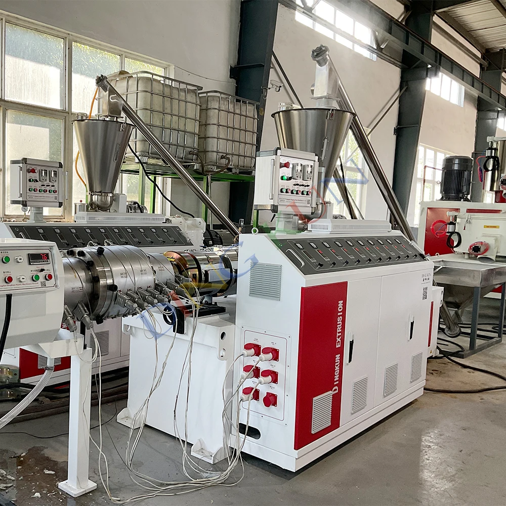 Water Pipe Machine for the Production of PVC Pipes for Wells Well Drill Pipe Making Machines Line