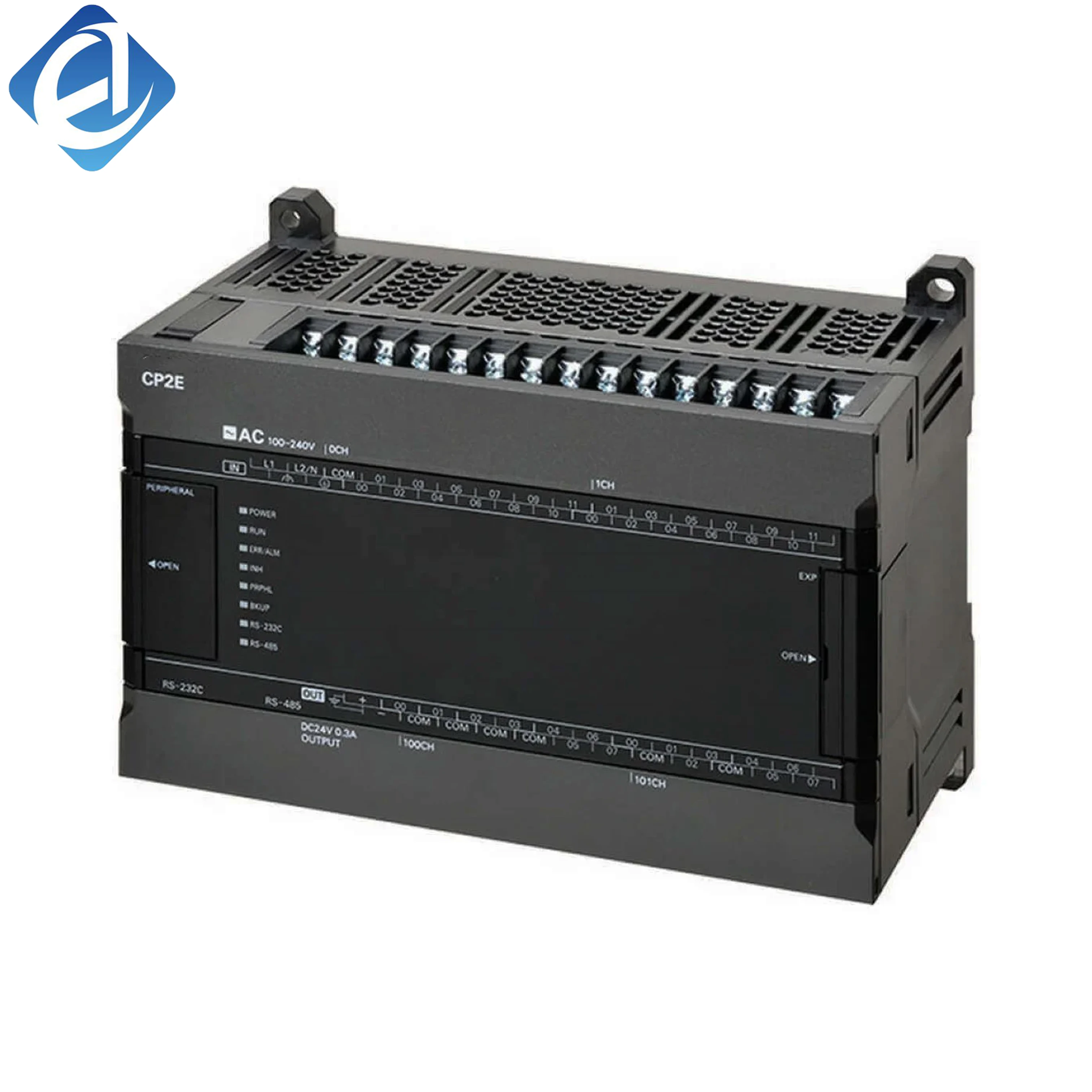 New Original Omron CP2E-N40DT-A PLC with 40 I/O and transistor output. Stable, high-speed and anti-interference. Compact and expandable, ideal for packaging, conveying and mainstream small industrial automation control.