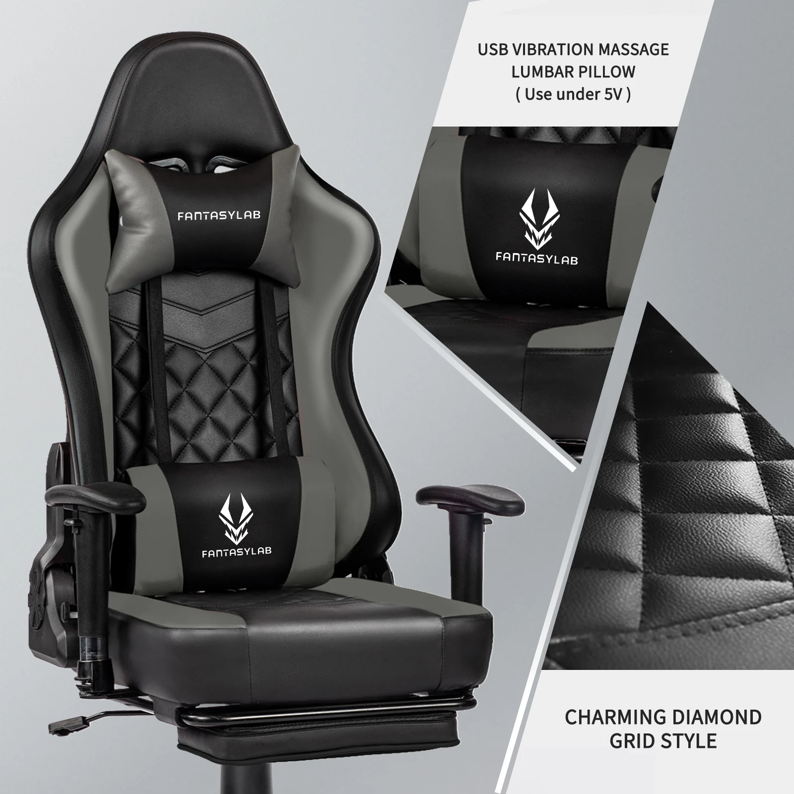 Vanbow Ergonomic Chaise Bureau Moderne Ergonomique Leather High Back