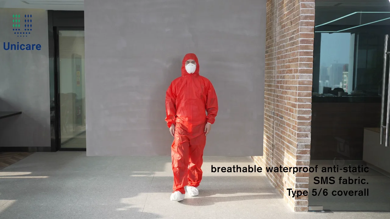 Disposable Cat Iii Flame Resistant Coverall Clothing With Customize