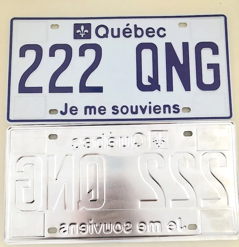 Manufacture Vehicle Continuous Number Car Plate Reflective Film Dubai License Plate Customized Car Number Plate
