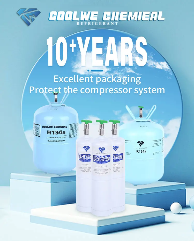 Factory Good Price R134a Refrigerant Pure Gas R134a Refrigerant Cool