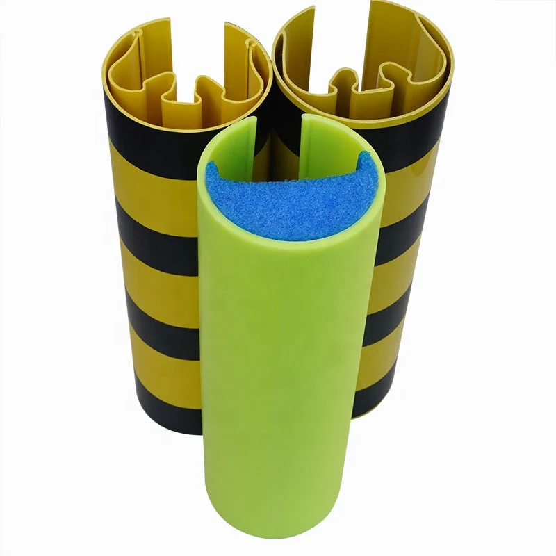 Upright Protector PE PVC Plastic Column Protector Racking System Accessories